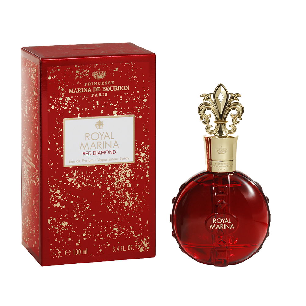 Royal Marina Red Diamond – Eau de Parfum Femme Luxe | Marina de Bourbon – vue 2