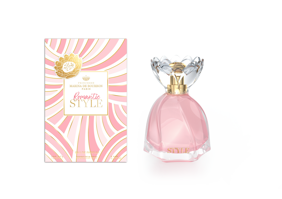 Romantic Style – Eau de Parfum Femme Florale Fraîche | Marina de Bourbon – vue 3